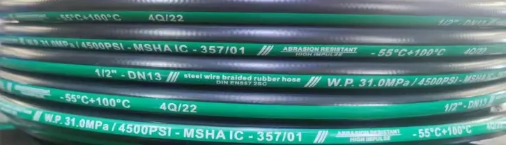 Introduce of SAE 100 R15 Low Temperature -55 ℃  Smooth  Wrapped  Hydraulic Hose