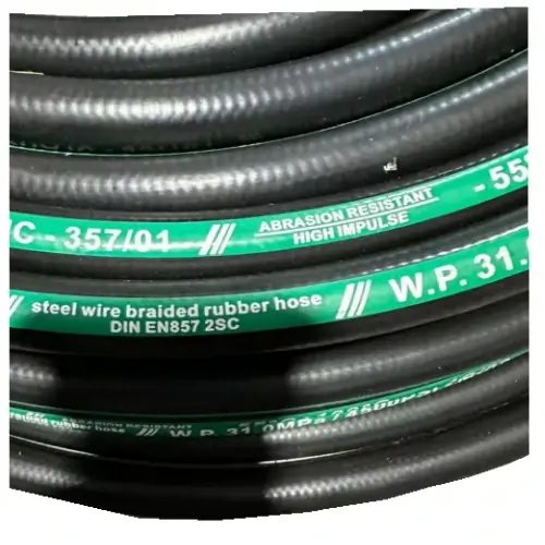 Introduce of High performance low temperature oil rubber hose 2SC oil tube LPG CNG hose wire braided hose
