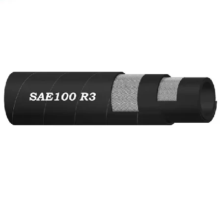 Introduce of Top Factory Super Long Service Life Sae 100 R3 Smooth Textile Reinforced Hydraulic Hose